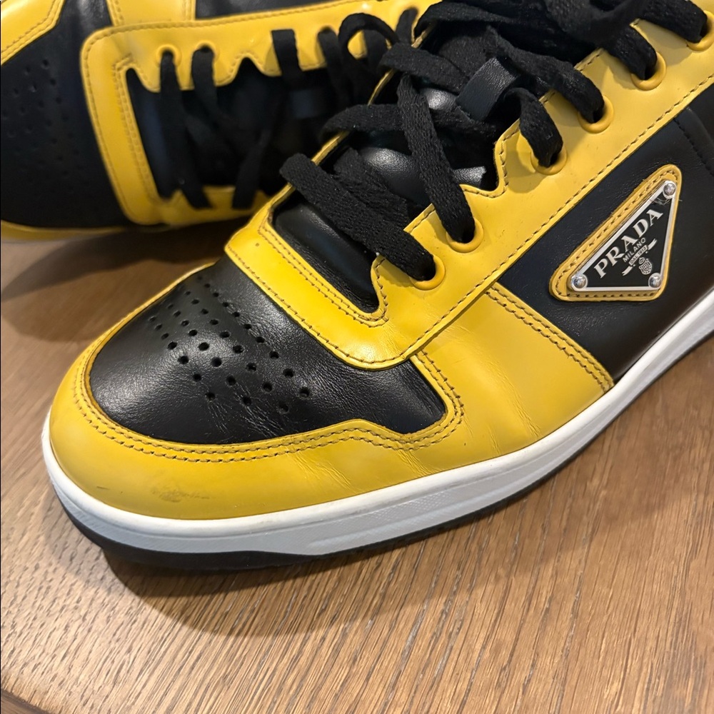 Prada Sneaker Men’s 9 1/2 - Downtown Leather - Picture 4 of 6